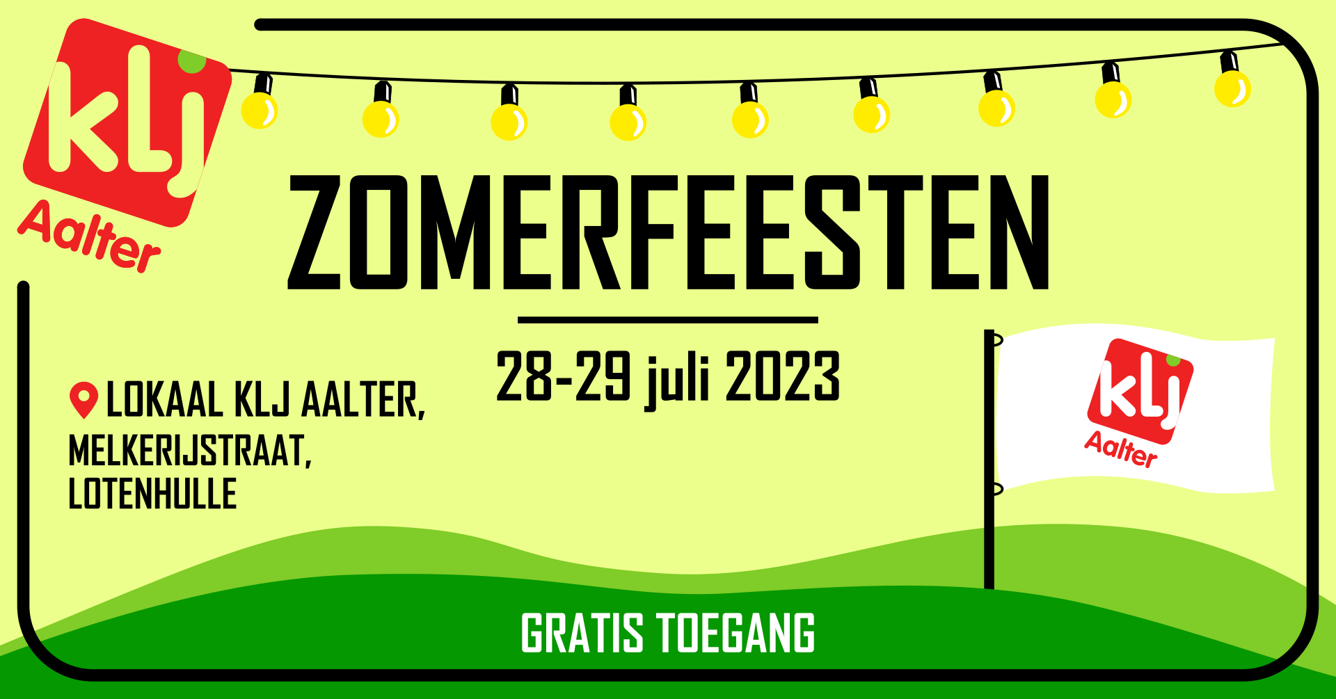 KLJ Aalter - Zomerfeesten 2023